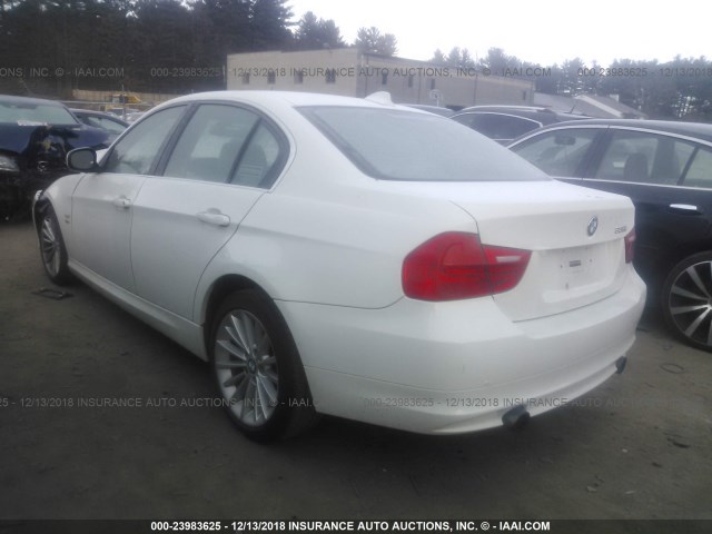 WBAPL5G50BNN22229 - 2011 BMW 335 XI WHITE photo 3