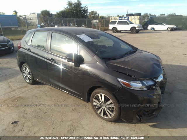 3HGGK5H86JM706731 - 2018 HONDA FIT EX/EXL BLACK photo 1