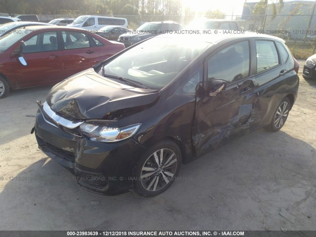 3HGGK5H86JM706731 - 2018 HONDA FIT EX/EXL BLACK photo 2