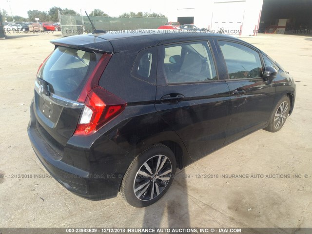 3HGGK5H86JM706731 - 2018 HONDA FIT EX/EXL BLACK photo 4