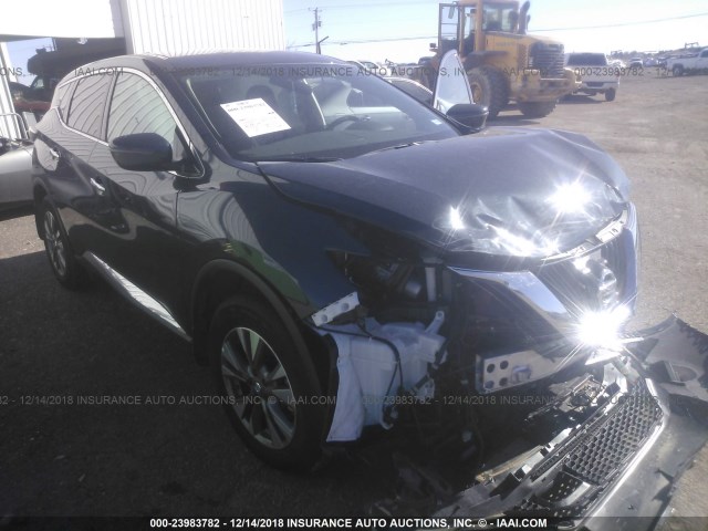 5N1AZ2MGXJN186899 - 2018 NISSAN MURANO S/SL/SV/PLATINUM GREEN photo 1