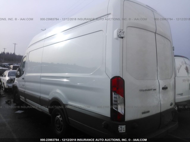 1FTBW3XV1HKA72139 - 2017 FORD TRANSIT T-350 WHITE photo 3