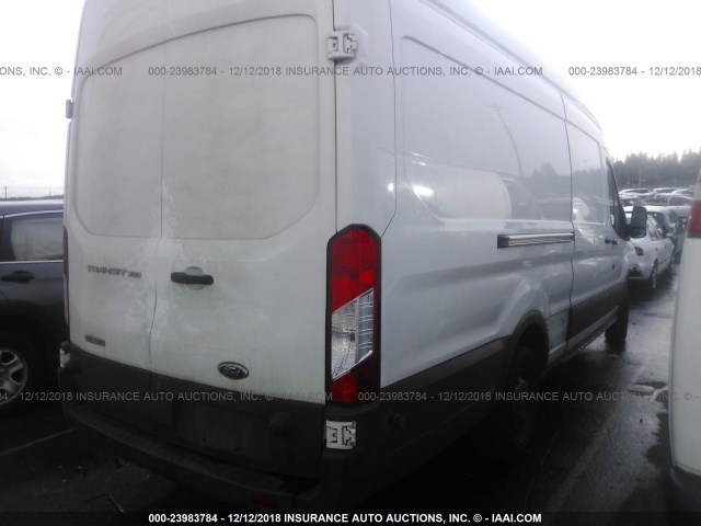 1FTBW3XV1HKA72139 - 2017 FORD TRANSIT T-350 WHITE photo 4