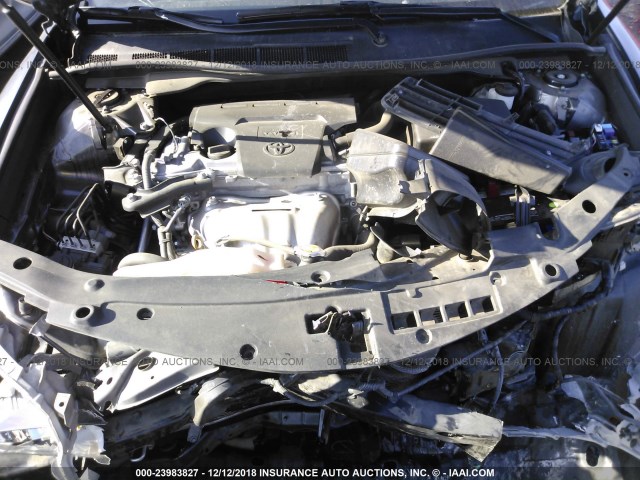 4T1BF1FK9EU737165 - 2014 TOYOTA CAMRY L/SE/LE/XLE 灰色 照片 10