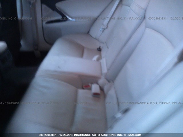 JTHBF5C27B5141718 - 2011 LEXUS IS 250 WHITE photo 8