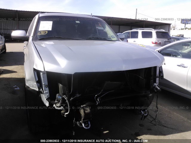 1GNSCAE05DR144120 - 2013 CHEVROLET TAHOE C1500  LS GRAY photo 6