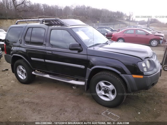 5N1ED28Y42C517220 - 2002 NISSAN XTERRA XE/SE BLACK photo 1