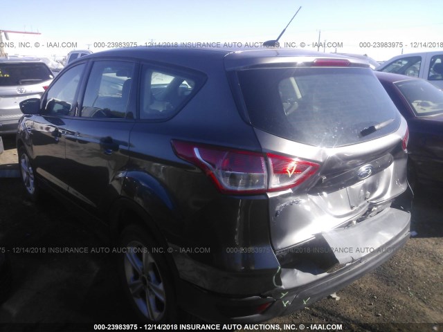 1FMCU0F74GUA16299 - 2016 FORD ESCAPE S GRAY photo 3