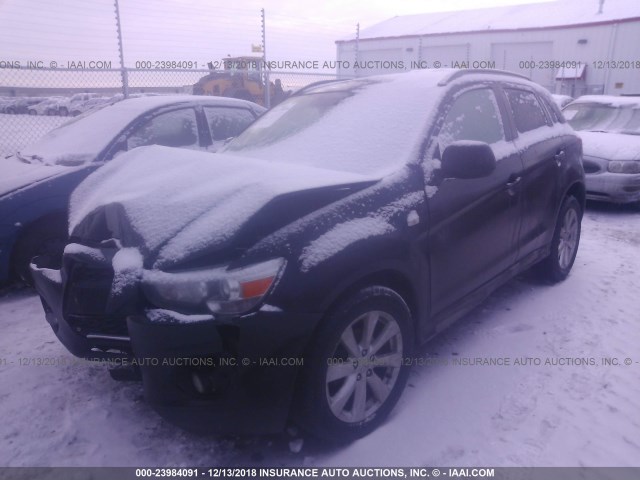 4A4AP4AU9DE017387 - 2013 MITSUBISHI OUTLANDER SPORT SE BLACK photo 2