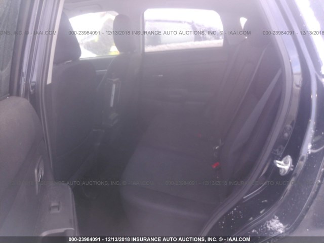 4A4AP4AU9DE017387 - 2013 MITSUBISHI OUTLANDER SPORT SE BLACK photo 8