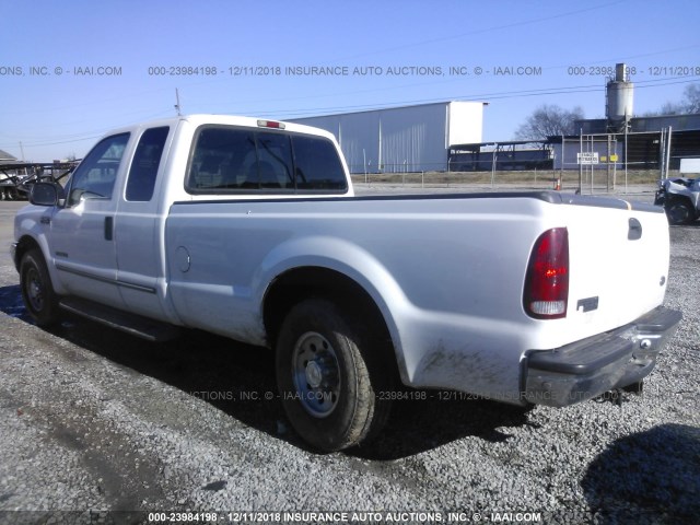 1FTNX20F7YEE21634 - 2000 FORD F250 SUPER DUTY WHITE photo 3