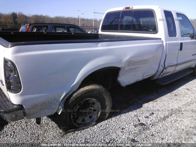 1FTNX20F7YEE21634 - 2000 FORD F250 SUPER DUTY WHITE photo 6