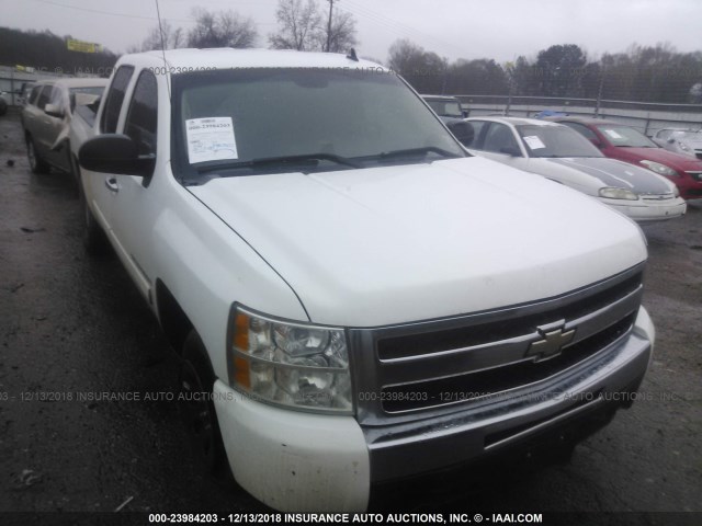 2GCEC130081221709 - 2008 CHEVROLET SILVERADO C1500 WHITE photo 1