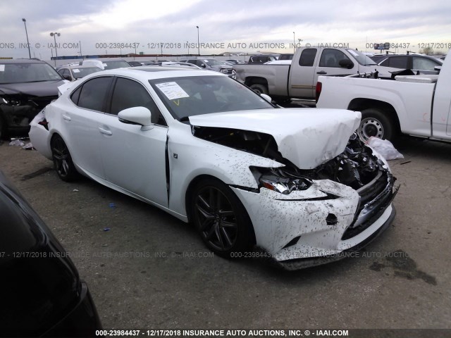 JTHBE1D29G5026992 - 2016 LEXUS IS 350 WHITE photo 1