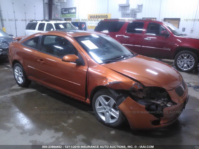 1G2AL18F677129604 - 2007 PONTIAC G5 ORANGE photo 1