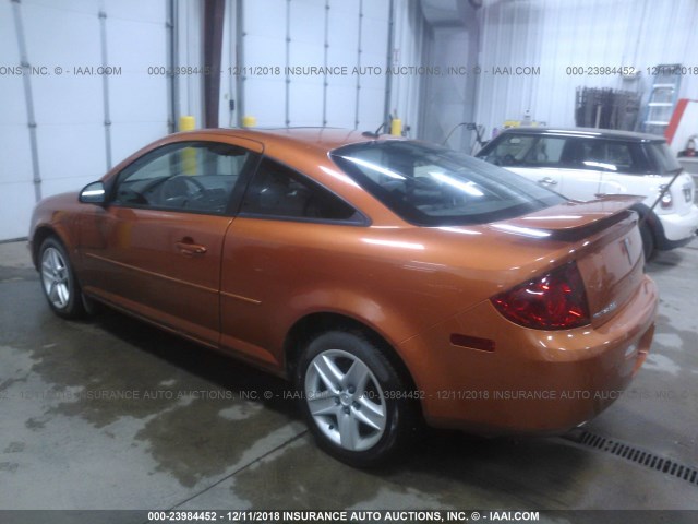 1G2AL18F677129604 - 2007 PONTIAC G5 ORANGE photo 3