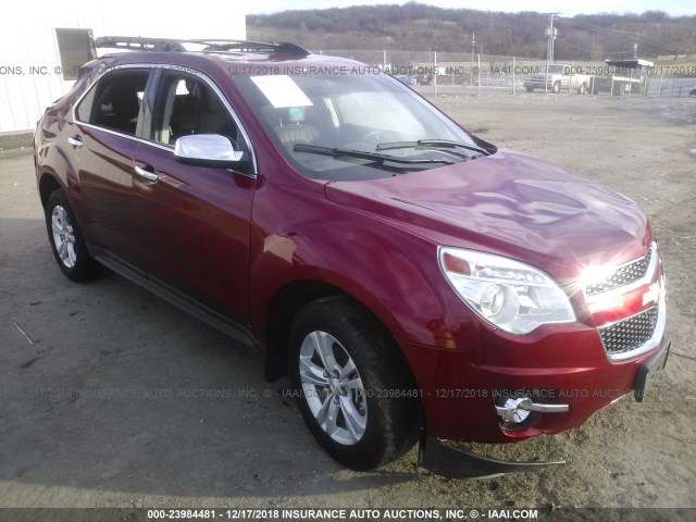 2GNALFEK0D1151432 - 2013 CHEVROLET EQUINOX LTZ MAROON photo 1