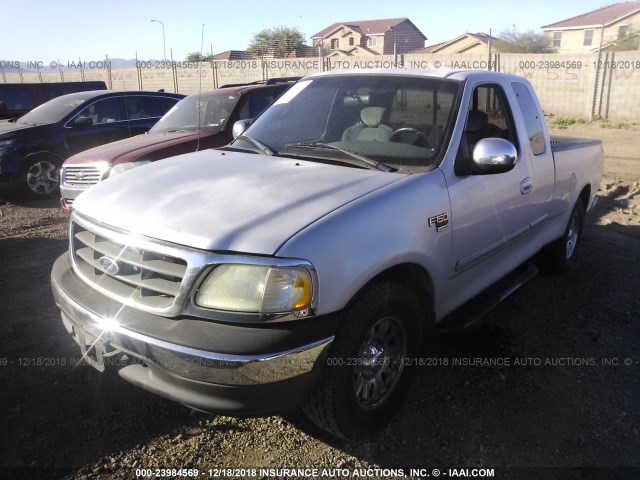 1FTRX17L01NA62267 - 2001 FORD F150 GRAY photo 2