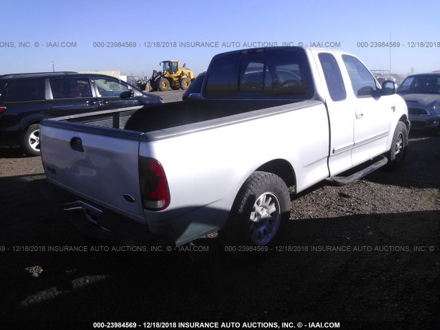 1FTRX17L01NA62267 - 2001 FORD F150 GRAY photo 4