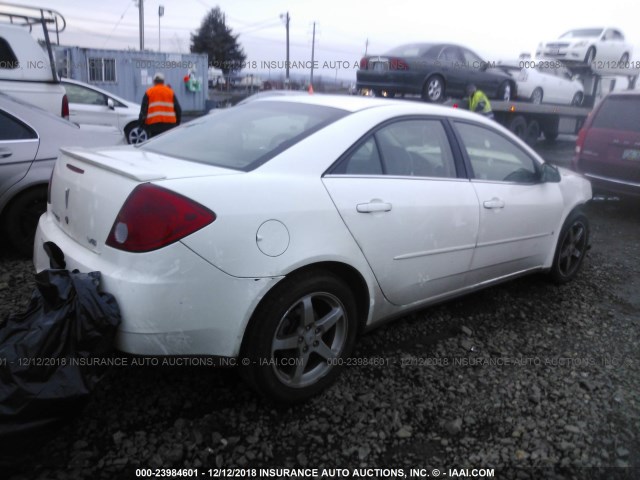 1G2ZG58N774117999 - 2007 PONTIAC G6 SE WHITE photo 4