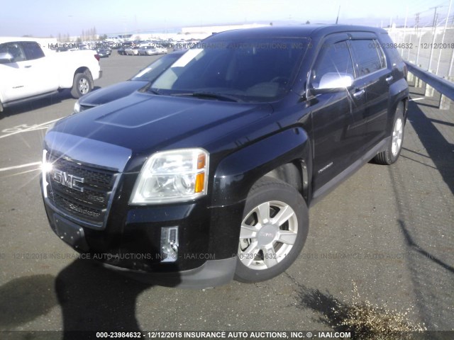 2CTALBEW8A6329983 - 2010 GMC TERRAIN SLE BLACK photo 2