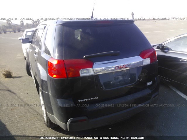 2CTALBEW8A6329983 - 2010 GMC TERRAIN SLE BLACK photo 3