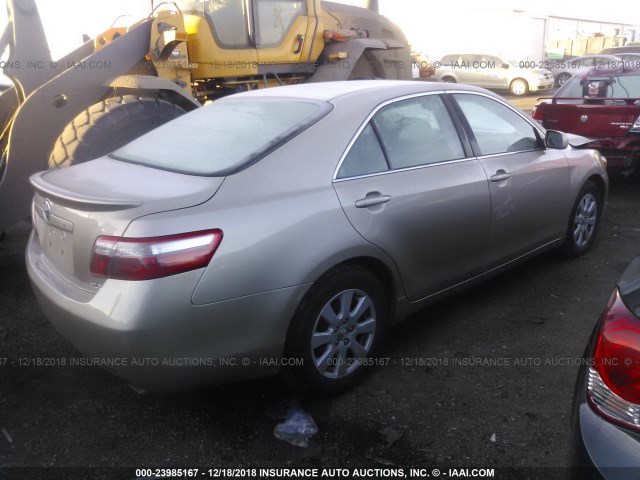 4T4BE46K19R078935 - 2009 TOYOTA CAMRY SE/LE/XLE BEIGE photo 4