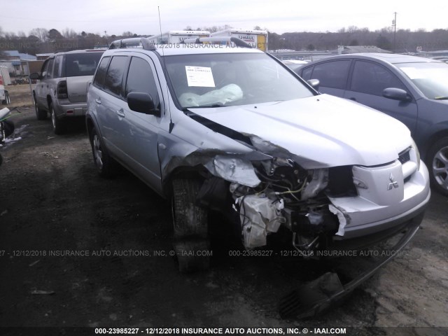 JA4LX31G43U055922 - 2003 MITSUBISHI OUTLANDER LS SILVER photo 1