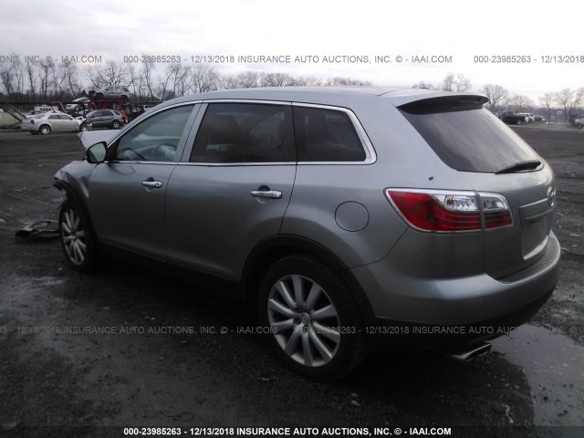 JM3TB2MA1A0220570 - 2010 MAZDA CX-9 SILVER photo 3