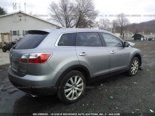 JM3TB2MA1A0220570 - 2010 MAZDA CX-9 SILVER photo 4