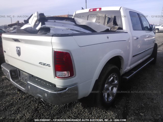 1C6RR7NT0JS186788 - 2018 RAM 1500 LARAMIE WHITE photo 2