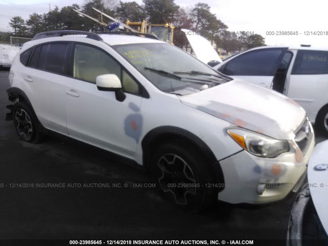 JF2GPACC7D2802501 - 2013 SUBARU XV CROSSTREK 2.0 PREMIUM WHITE photo 1