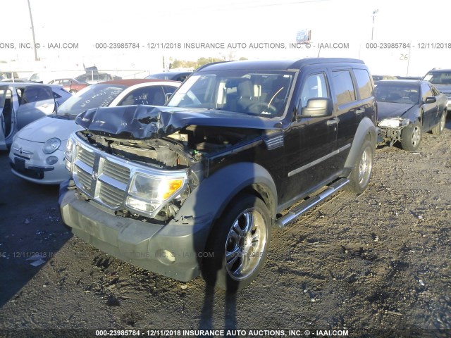 1D8GT28K77W530675 - 2007 DODGE NITRO BLACK photo 2