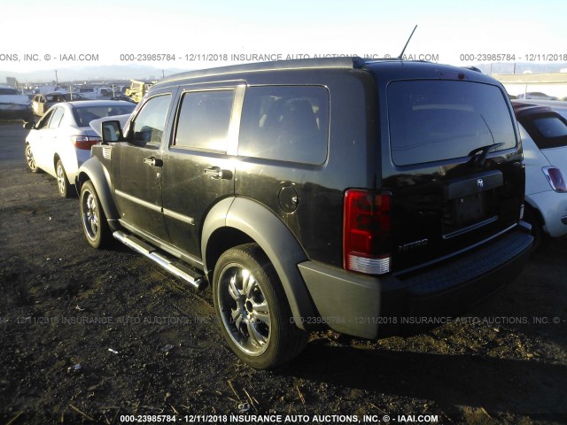 1D8GT28K77W530675 - 2007 DODGE NITRO BLACK photo 3