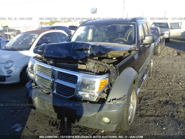 1D8GT28K77W530675 - 2007 DODGE NITRO BLACK photo 6