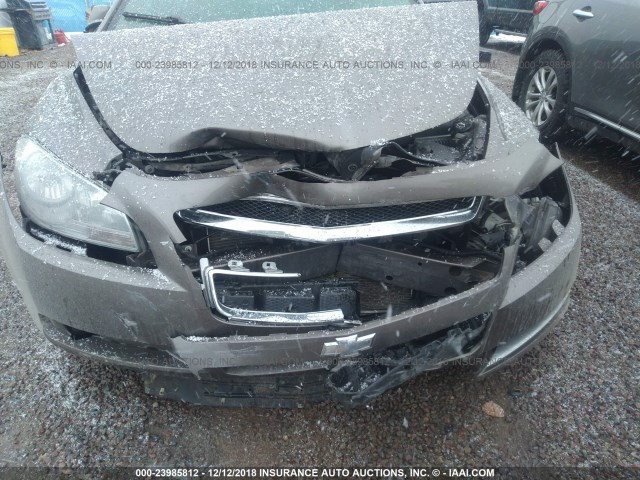 1G1ZC5EB2AF222682 - 2010 CHEVROLET MALIBU 1LT BROWN photo 6