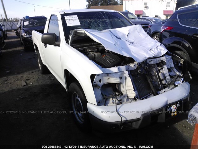 1GCCSBF99C8106350 - 2012 CHEVROLET COLORADO WHITE photo 1