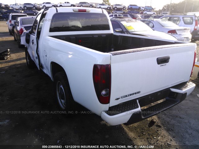 1GCCSBF99C8106350 - 2012 CHEVROLET COLORADO WHITE photo 3