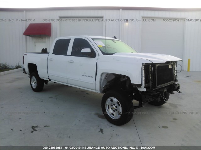 1GCUKREC3JF181242 - 2018 CHEVROLET SILVERADO K1500 LT WHITE photo 1