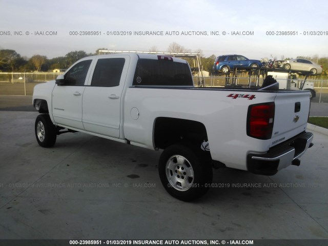 1GCUKREC3JF181242 - 2018 CHEVROLET SILVERADO K1500 LT WHITE photo 3