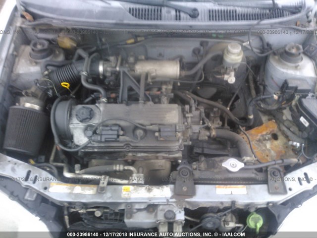 2S2AB21H5Y6601430 - 2000 SUZUKI SWIFT GA/GL SILVER photo 10