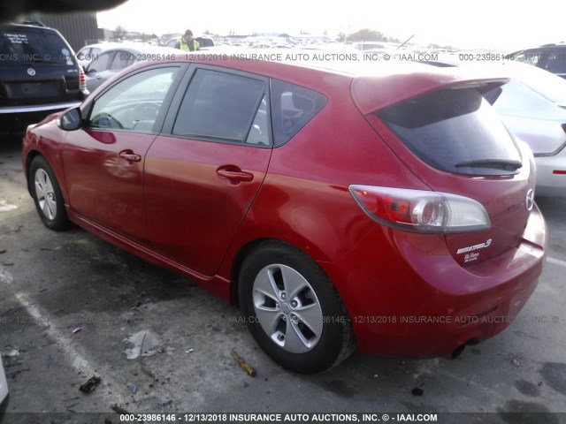 JM1BL1H49A1271454 - 2010 MAZDA SPEED 3 RED photo 3