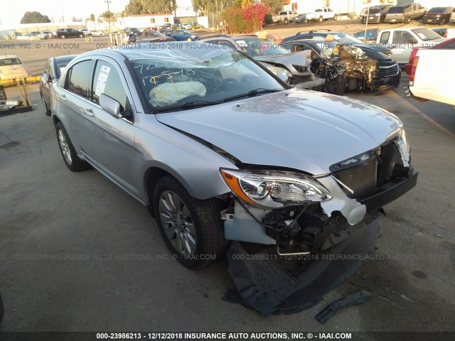 1C3CCBABXCN101560 - 2012 CHRYSLER 200 LX SILVER photo 1