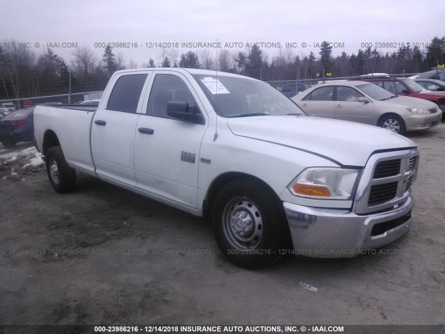 3C6TD4HT1CG211254 - 2012 DODGE RAM 2500 ST WHITE photo 1