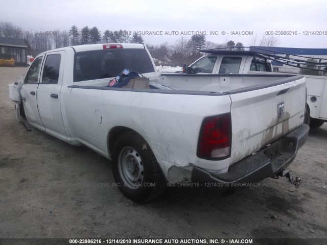 3C6TD4HT1CG211254 - 2012 DODGE RAM 2500 ST WHITE photo 3