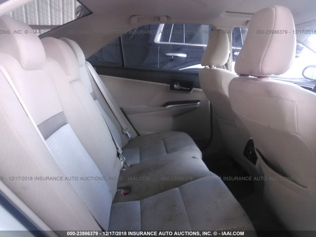 4T4BF1FK9CR204428 - 2012 TOYOTA CAMRY SE/LE/XLE 白色 照片 8