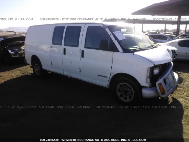 1GTFG29M5Y1182842 - 2000 GMC SAVANA G2500 WHITE photo 1