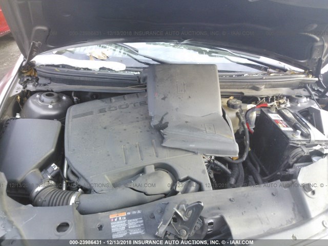 1G1ZA5EUXCF163665 - 2012 CHEVROLET MALIBU LS GRAY photo 10