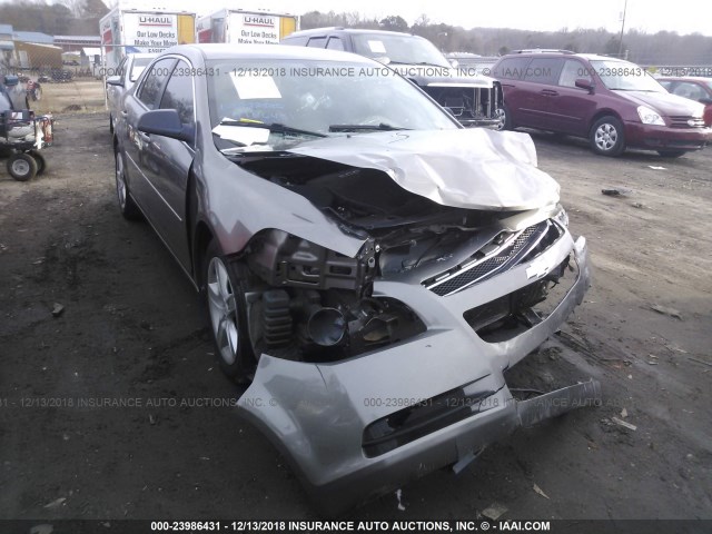 1G1ZA5EUXCF163665 - 2012 CHEVROLET MALIBU LS GRAY photo 6
