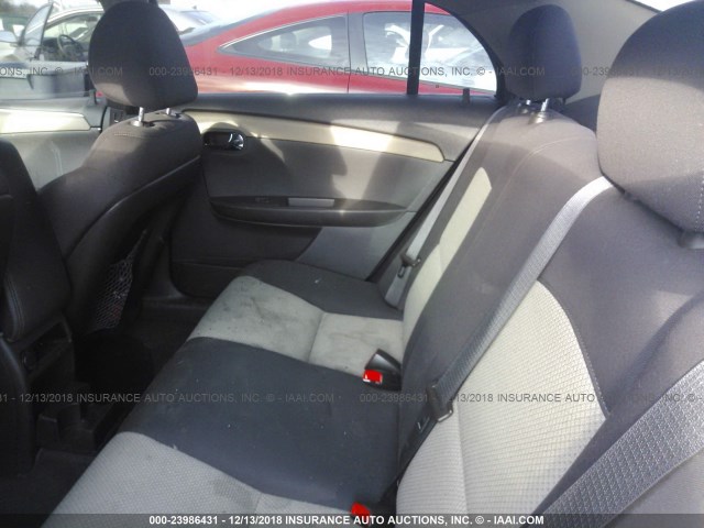 1G1ZA5EUXCF163665 - 2012 CHEVROLET MALIBU LS GRAY photo 8
